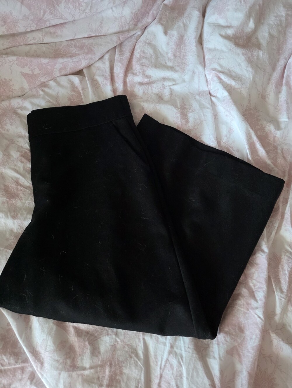 Cropped Wide Leg Pants